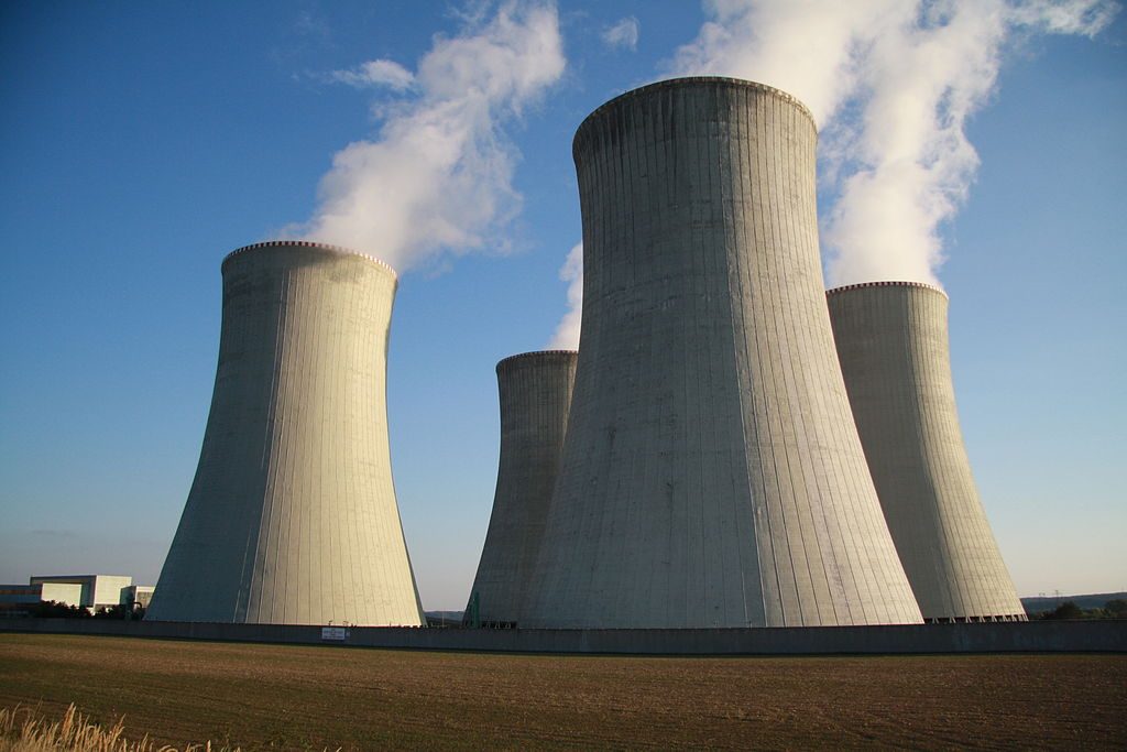 A csehországi Dukovany atomerőmű. Fotó: Jiří Sedláček, Wikimedia Commons