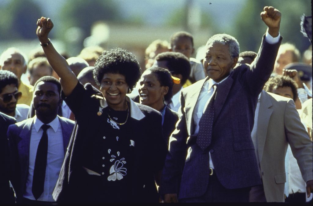 Winnie Mandela;nelson R. Mandela